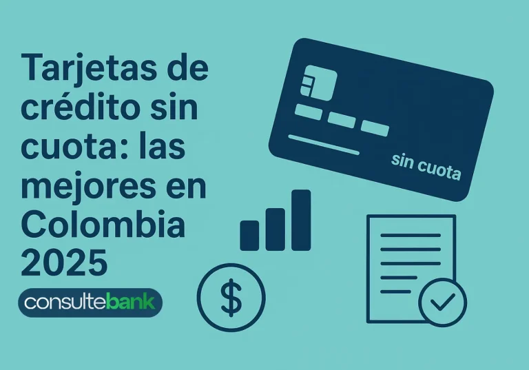 Tarjetas de crédito sin cuota: las mejores en Colombia 2025 - Consulte Bank