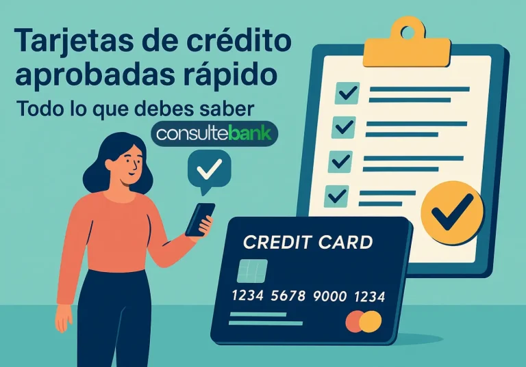 Tarjetas de crédito aprobadas rápido: todo lo que debes saber - Consulte Bank