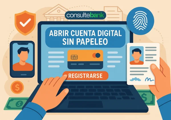 Abrir cuenta digital sin papeleo: guía rápida de cómo hacerlo - Consulte Bank