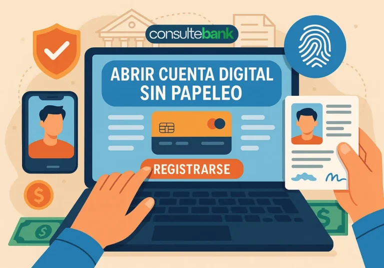 Abrir cuenta digital sin papeleo: guía rápida de cómo hacerlo - Consulte Bank