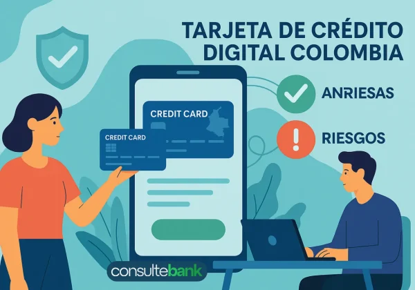 Tarjeta de crédito digital Colombia: ventajas y riesgos - Consulte Bank