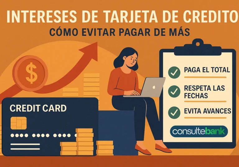 Intereses de tarjeta de crédito: cómo evitar pagar de más - Consulte Bank