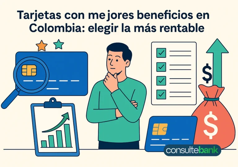 Tarjetas con mejores beneficios en Colombia: elegir la más rentable - Consulte Bank