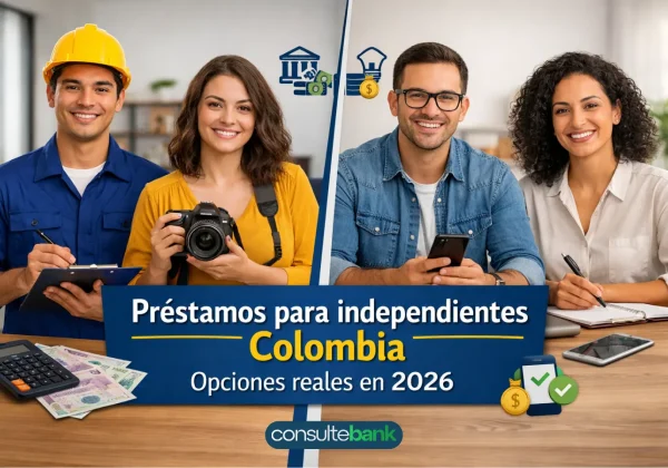 Préstamos para independientes Colombia: opciones reales - Consulte Bank